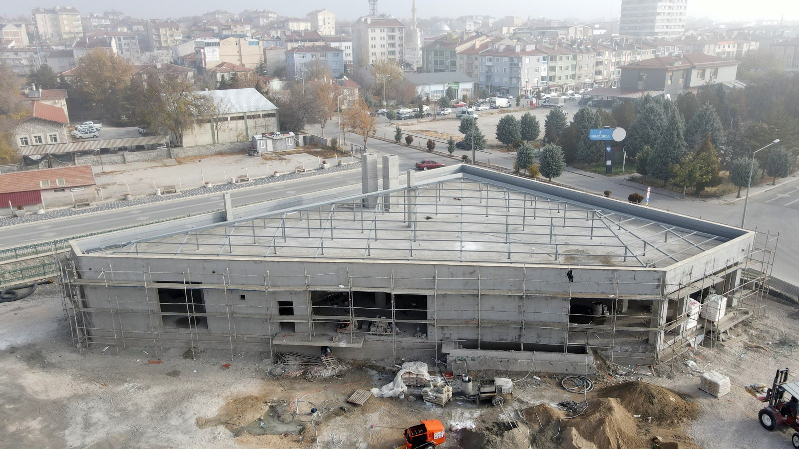 Cihanbeyli‘de Halk Ekmek ve Unlu Mamuller Tesisi Yükseliyor
